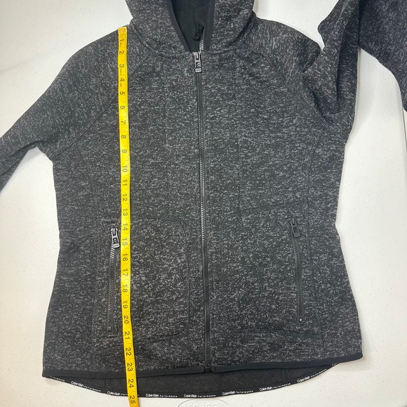 Calvin Klein Performance Quick Dry Full Zip Fleece Jacket Womens Size Medium M - Picture 11 of 11